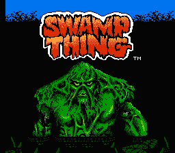 Swamp Thing title screenshot
